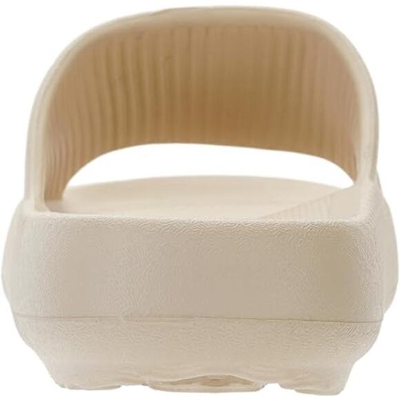 Recovery Slides Thick Sole Cloud Slippers for Women 9–10 / Men 7.5–8.5 Beige - Picture 7 of 9